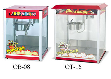 Electric Commercial Popcorn Maker Machine 8 Or 16 Ounce Popcorn Warmer Machine