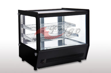 Air Cooling Countertop Bakery Display Case 120L / 160L LED Light Digital Dixell Controller