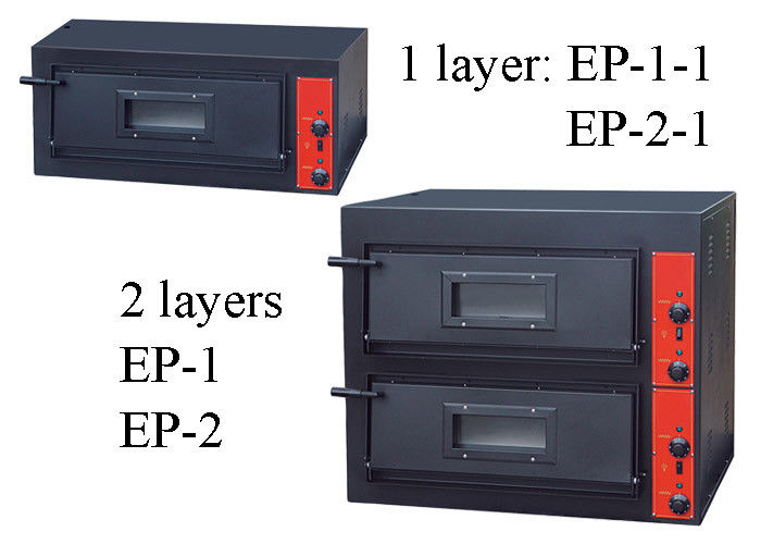 Electric Or Gas Commercial Baking Ovens 1 Deck 2 Decks Commercial Pizza Ovens