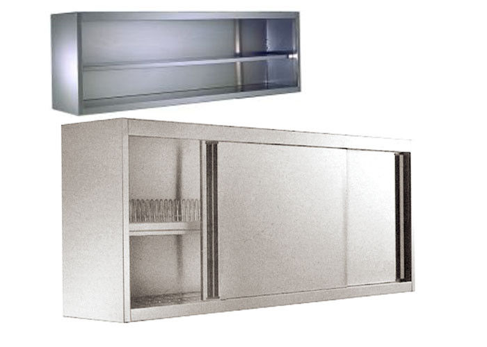 Open Door Stainless Steel Kitchen Equipment Floor Standing And
