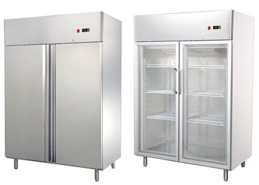 CE Approved R290 Available 2 Door Commercial Freezer Commercial Kitchen Refrigeration Equipment