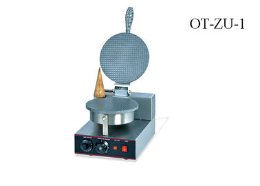 Food Preparation Equipments Electric Ice Cream Cone Maker Machine Single / Double Head