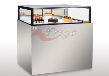 2.0 Version Drawer Showcase , Food Display Showcase Low Body With Storage