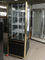 Upright 4 Sides Glass Pastry Display Case Support Rotary Or Fixed Shelf