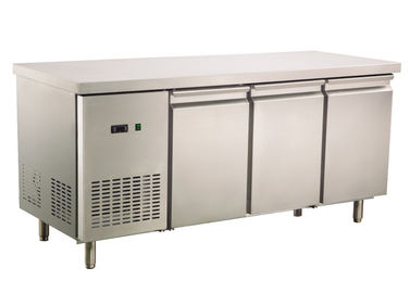 2 / 3 / 4 Doors Commercial Undercounter Fridge CE Approved Stainless Steel Work Bench R290 Fridge Available