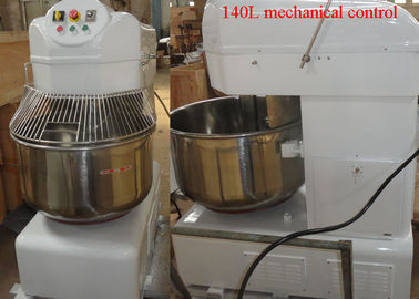 140L Heavy Duty Electric Food Mixer , Spiral Dough Mixer For 50KG Dough