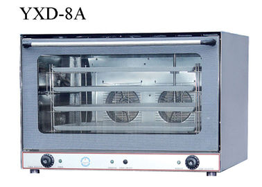 Electric Commercial Baking Ovens , Countertop Double Convection Oven Hot Air Ventilation