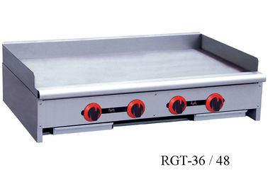 Commercial Stainless Steel Gas Griddle Flat Surface Gas Range Griddle For Indoor