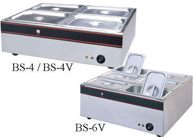 Kitchen Food Preparation Equipments Stainless Steel Electric Bain Marie For Food Warm