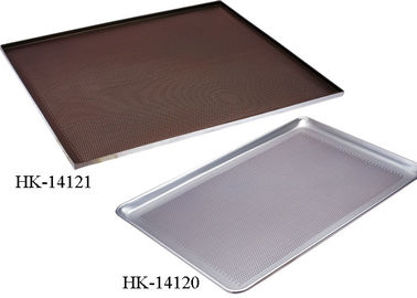 Aluminium Alloy Commercial Baking Trays Non - Stick 400mm × 600mm For Ovens