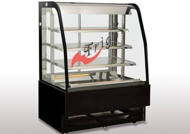 Bakery Food Display Showcase Curved Warming Showcase Closed Type 3 Shelves Different Size Available