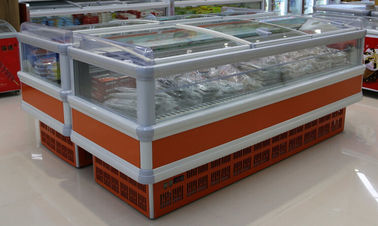 276 Litre To 580 Litre Commercial Chest Freezer For Supermarket Built In Compressor