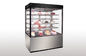 Upright Cold Cabinet Four Sides Glass For Window Display Auto Defrosting