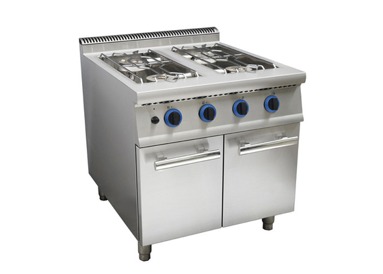 Security Cooking Lines Free Standing Gas Range With 4 / 6 European Burners